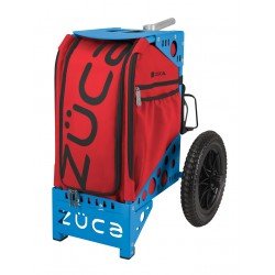 ZUCA Disc Golf Cart&Insert (Blue/Infrared) with Accesory pouch