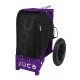 ZUCA Disc Golf Cart&Insert (Purple/Covert)