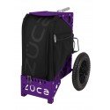 ZUCA Disc Golf Cart&Insert (Purple/Covert)