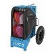 ZUCA Disc Golf Cart&Insert (Blue/Gunmetal)