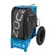 ZUCA Disc Golf Cart&Insert (Blue/Gunmetal)