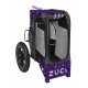 ZUCA Disc Golf Cart&Insert (Purple/Gunmetal)
