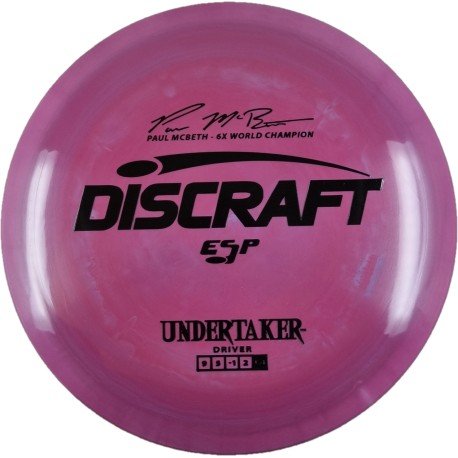 Discraft ESP Undertaker Paul McBeth 6x Signature Series