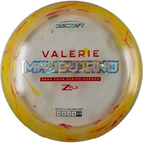Discraft Jawbreaker Z FLX Scorch 2024 Valerie Mandujano Tour Series