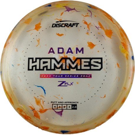 Discraft Jawbreaker Z FLX Zone 2024 Adam Hammes Tour Series