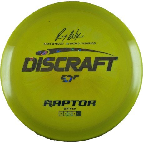 Discraft ESP Raptor Ricky Wysocki Signature Series