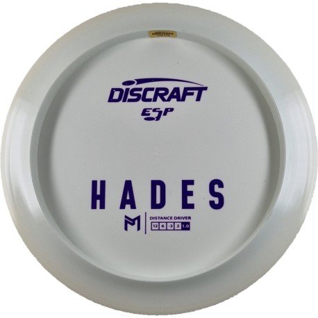 Discraft ESP Hades White Bottom Stamp - Paul McBeth