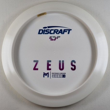 Discraft ESP Zeus White Bottom Stamp - Paul McBeth