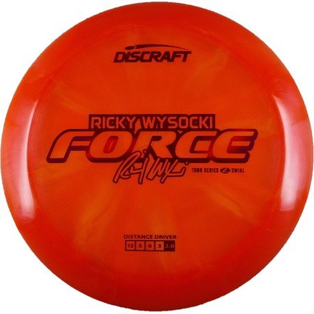 Discraft Z Swirl Force 2025 Ricky Wysocki Tour Series