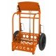 ZUCA Backpack Cart LG Orange