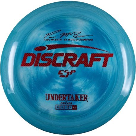 Discraft ESP Undertaker Paul McBeth 6x Signature Series