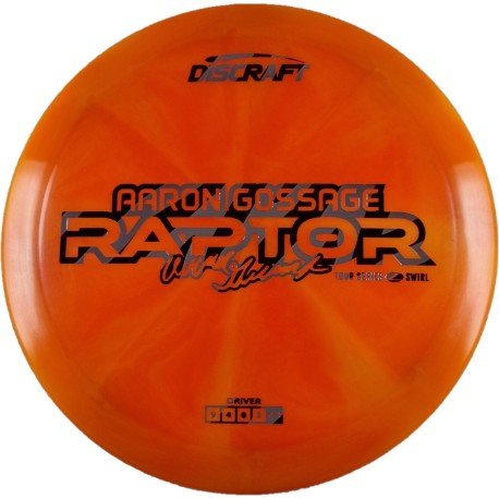 Discraft Z Swirl Raptor 2025 Aaron Gossage Tour Series