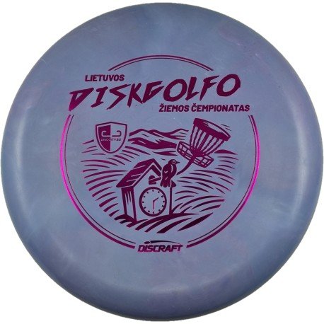 Discraft Putter Line Challenger OS – Lietuvos diskgolfo žiemos čempionatas'2026