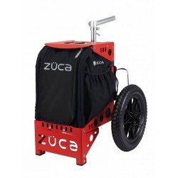 ZUCA Compact Disc Golf Cart Red