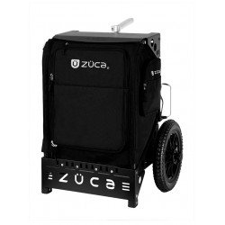 ZUCA Trekker LG Disc Golf Cart&Insert (Matte Black/Black)
