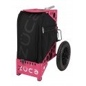 ZUCA Disc Golf Cart&Insert (Pink/Covert) with Accesory pouch