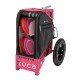 ZUCA Disc Golf Cart&Insert (Pink/Gunmetal)