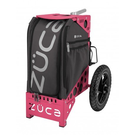 ZUCA Disc Golf Cart&Insert (Pink/Gunmetal)