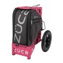 ZUCA Disc Golf Cart&Insert (Pink/Gunmetal) with Accesory pouch