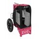 ZUCA Disc Golf Cart&Insert (Pink/Onyx)