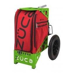 ZUCA Disc Golf Cart&Insert (Green/Infrared) with Accesory pouch