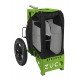 ZUCA Disc Golf Cart&Insert (Green/Covert)