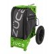 ZUCA Disc Golf Cart&Insert (Green/Gunmetal)