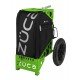 ZUCA Disc Golf Cart&Insert (Green/Onyx)