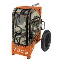 ZUCA Disc Golf Cart&Insert (Orange/Camo)