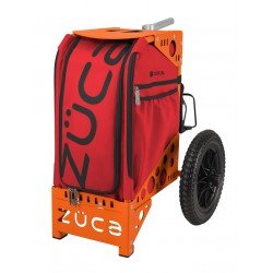 ZUCA Disc Golf Cart&Insert (Orange/Infrared) with Accesory pouch