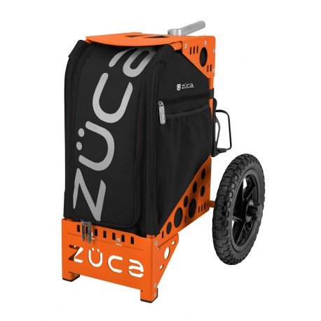 ZUCA Disc Golf Cart&Insert (Orange/Onyx)