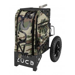 ZUCA Disc Golf Cart&Insert (Black/Camo)
