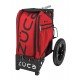 ZUCA Disc Golf Cart&Insert (Black/Infrared)