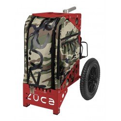 ZUCA Disc Golf Cart&Insert (Red/Camo)