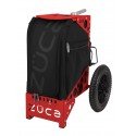 ZUCA Disc Golf Cart&Insert (Red/Covert)