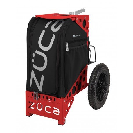 ZUCA Disc Golf Cart&Insert (Red/Onyx)