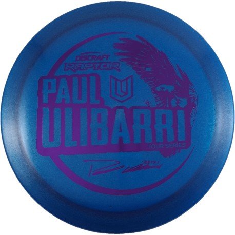 Discraft Metallic Z Raptor 2021 Paul Ulibarri Tour Series