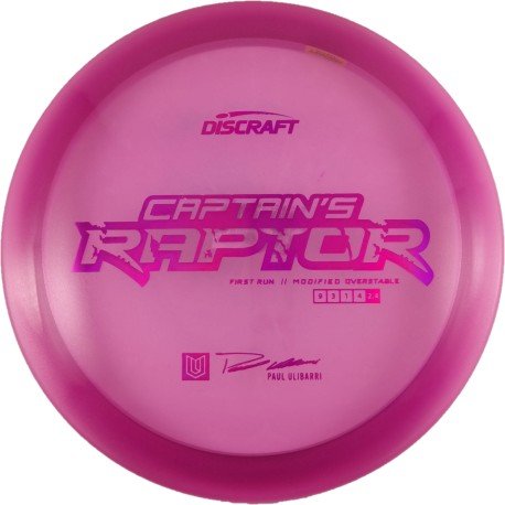 Discraft Special Blend Z Raptor 2021 Captain's Ulibari