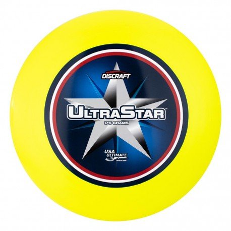 Discraft UltraStar SuperColor 175g Center Print-Yellow